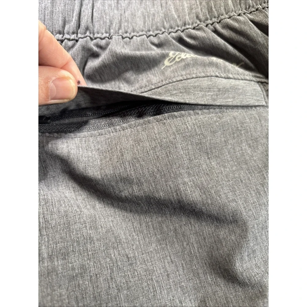 Lot Of Two Men's Sz XL Eddie Bauer Swim Shorts Unlined‎ Blue And Gray